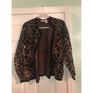 Classic Elements Woven Cardigan